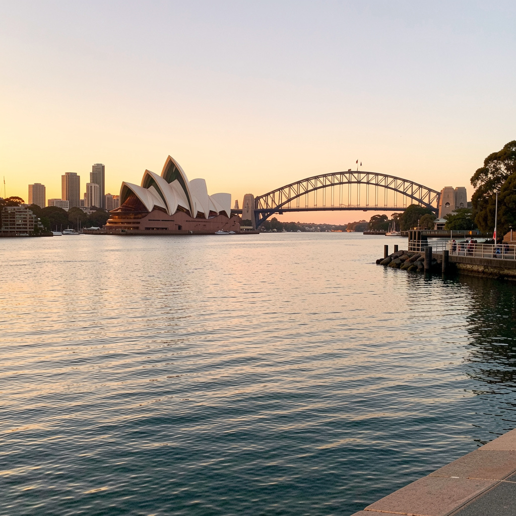 Peaceful Sydney Harbour view